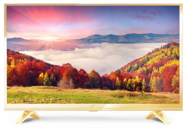 43" Телевизор Artel UA43H1400 LED, HDR (2019), золотистый