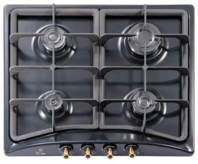 Газовая варочная панель De Luxe 5840.00 гмв-056чр, черный