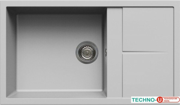 Кухонная мойка Elleci Unico 410 Aluminium M79