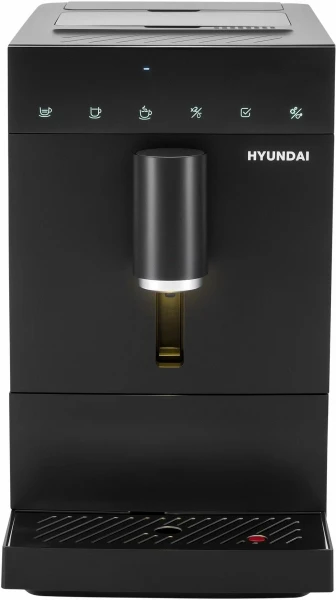 Кофемашина Hyundai HAM-4402, черный, зерновой кофе, 20 Бар, 1350 Вт, 5 степеней помола