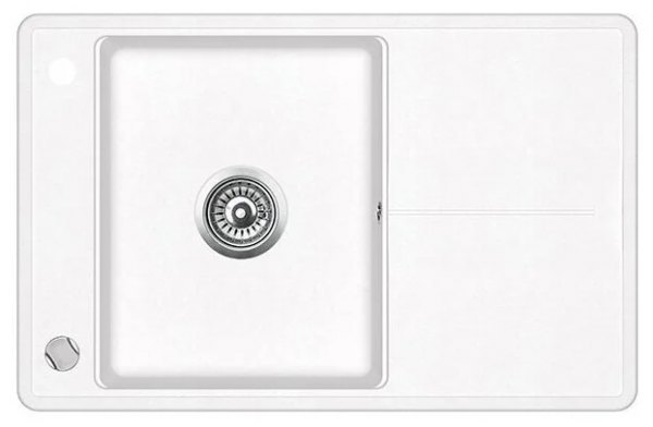 Кухонная мойка Aquasanita Bella SQB101AW (alba 710)