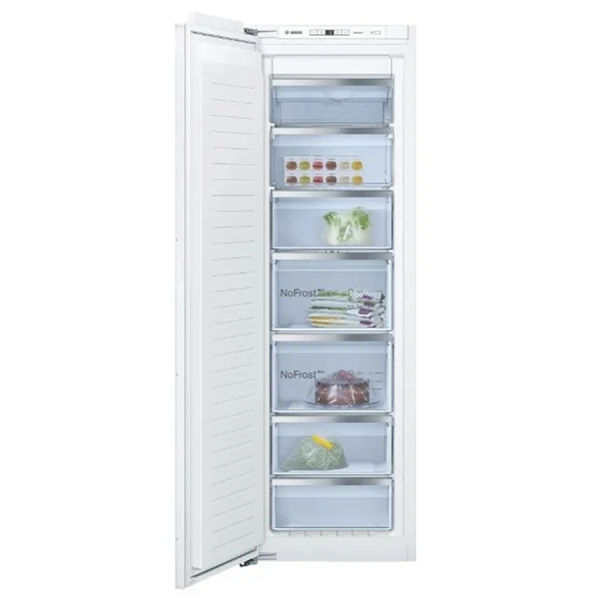Встраиваемый морозильник Bosch GIN81AEF0U, 235л, инверторный, No Frost, A+