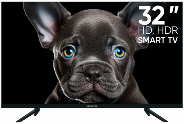 Телевизор TOPDEVICE TDTV32CS08H_BK SMART