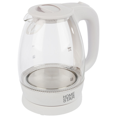 Чайник HomeStar HS-1012 (белый)