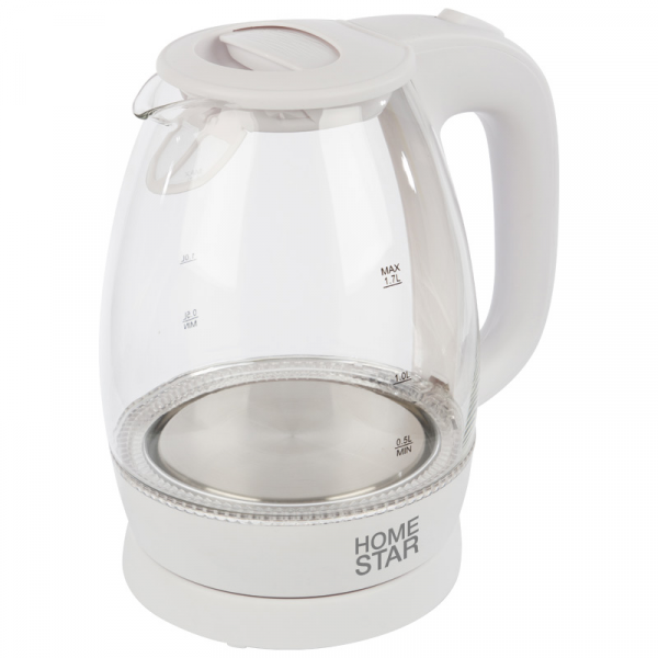 Чайник HomeStar HS-1012 (белый)
