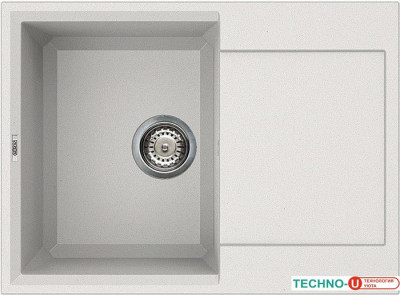 Кухонная мойка Elleci Easy 135 Bianco Titano 68