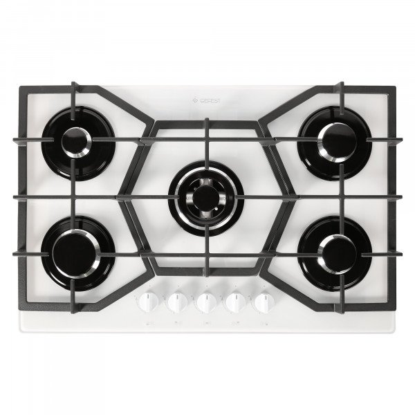 Газовая варочная панель GEFEST СГ СН 2340 К22, чугунные решетки, газ-контроль горелок, розжиг встроен в ручки