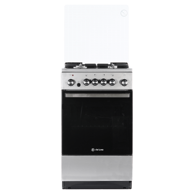 Комбинированная плита DE LUXE 5040.41гэ(кр)чр 010 (516100) нерж. сталь