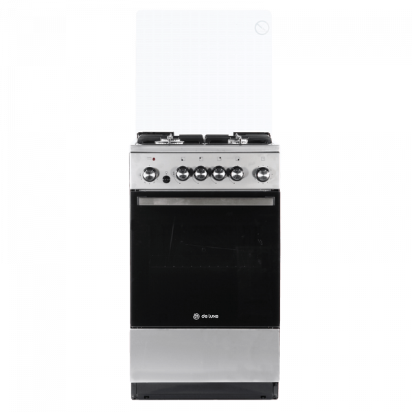 Комбинированная плита DE LUXE 5040.41гэ(кр)чр 010 (516100) нерж. сталь