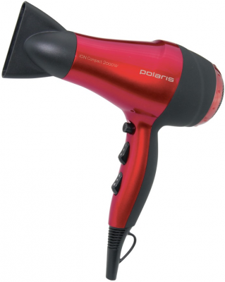 Фен Polaris PHD 2077i (красный)