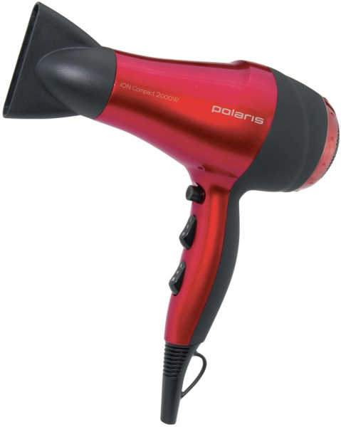 Фен Polaris PHD 2077i (красный)