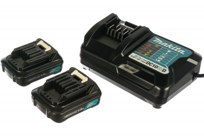 Набор Makita 197644-6: аккумулятор BL1016 + зарядное устройство DC10WD (12В/1.5 Ah + 10.8-12В)