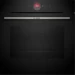 Электрический духовой шкаф Bosch HBG7241B1, Serie 8, черный, AquaClean, переключатели сенсорные
