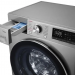 Стиральная машина LG F2V5HS2S, серебристый, 7кг, 1200об/мин, инверторная, с паром, с фронтальной загрузкой