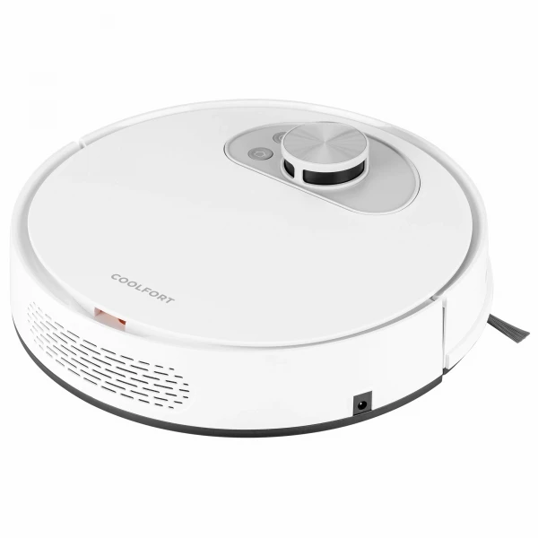 Робот-пылесос COOLFORT CF-3201, движение вдоль стен, турборежим