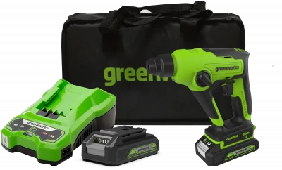 Перфоратор Greenworks GD24SDS1 3803107UA