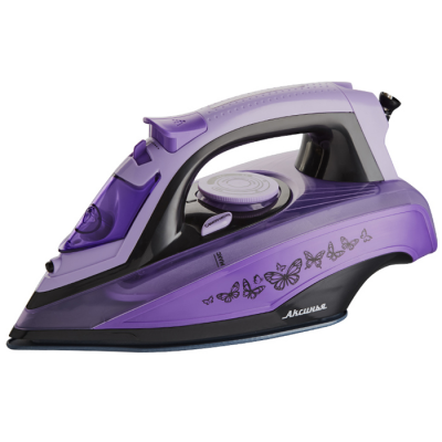 Утюг Аксинья КС-3001 (черный/фиолетовый)