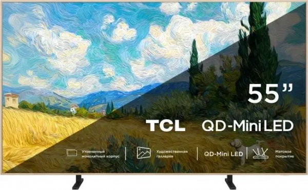 Телевизор TCL 55A400 Pro Mini LED SMART TV Google