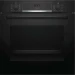 Духовой шкаф Bosch HBA553BA0 Serie 4, черный, EcoClean, 71 л, 5 режимов, телескопические направляющие 