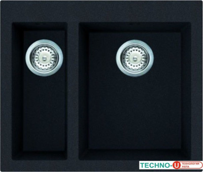 Кухонная мойка Elleci Quadra 150 Full Black G40