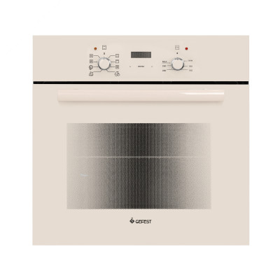 Электрический  духовой шкаф Gefest 622-02 В, кремовый, телескопические направляющие, гидролизная очистка
