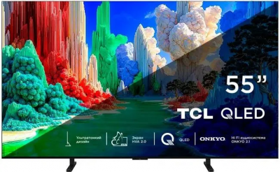 Телевизор TCL 55A400 QLED SMART TV Google