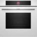 Электрический духовой шкаф Bosch HBG7741W1, Serie 8, пиролитическая очистка, белый, сенсорные управление 