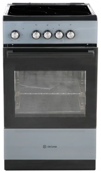 Электрическая плита De Luxe 506004.14ЭС-002, серый