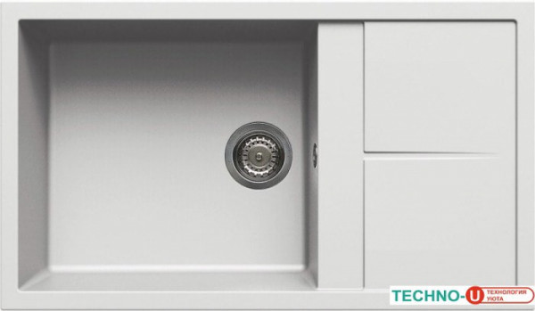 Кухонная мойка Elleci Unico 410 Bianco G68