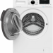 Стиральная машина Beko WSPE7H616W, белый/черный, с паром, 7.5кг, 1200об/мин, инверторная, 15 программ
