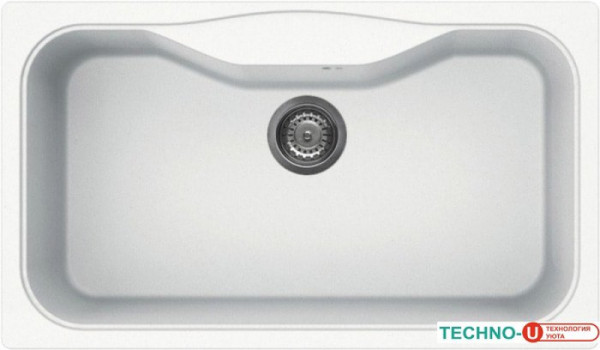 Кухонная мойка Elleci Fox 360 Bianco Titano 68