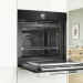 Духовой шкаф Bosch Serie 8 HMG776NB1, чёрный, 67 л, очистка пиролитическая, телескопические направляющие, 15 режимов