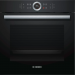 Электрический духовой шкаф Bosch HBG634BB1, Serie 8, черный, переключатель Control Ring, EcoClean