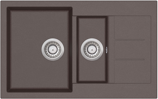 Кухонная мойка Aquasanita Tesa SQT151AW (cerrus 120)