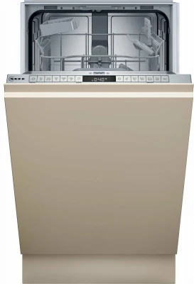 Встраиваемая посудомоечная машина NEFF S875EMX05E, узкая, вместимость комплектов 10, 6 программ, 