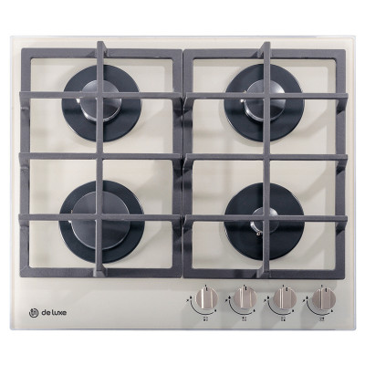 Газовая варочная панель De Luxe GG4_750229F-068, бежевый