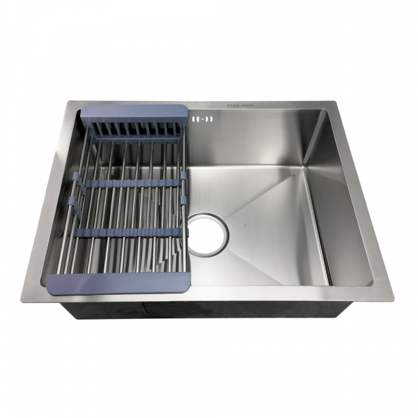 Врезная кухонная мойка Fabia Profi 58443 0.8/200, 58х44см, нержавеющая сталь