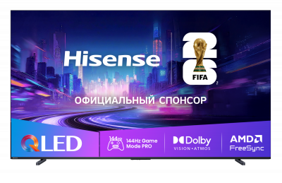 Телевизор HISENSE 100E7Q PRO SMART TV
