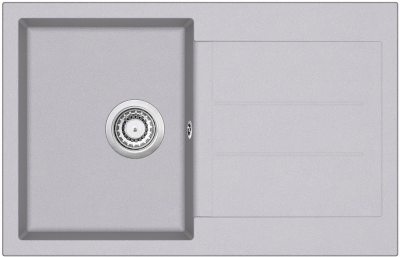 Кухонная мойка Aquasanita Tesa SQT101AW (alumetallic 202)