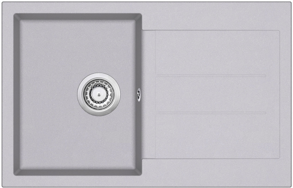 Кухонная мойка Aquasanita Tesa SQT101AW (alumetallic 202)