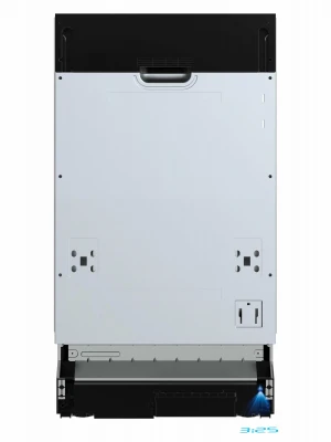 Встраиваемая посудомоечная машина Бирюса DWB-410/5, 45см, 10 комплектов, 3 корзины, aquastop, автооткрывание, самоочистка, луч на полу