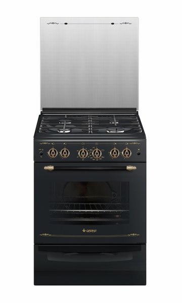Кухонная плита GEFEST 6100-02 0183, газовая, газ-контроль духовки, 52 л, эмалированная