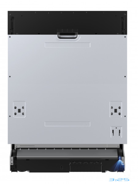 Встраиваемая посудомоечная машина Бирюса DWB-614/5, полноразмерная, ширина 59.8см, полновстраиваемая, загрузка 14 комплектов, белый