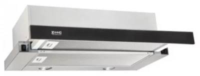 Кухонная вытяжка ZorG Technology Storm G 60 (нержавеющая сталь/черный, 700 куб. м/ч)