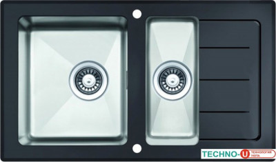 Кухонная мойка ZorG GS 7850-2 (черный)