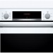 Электрический духовой шкаф Bosch HBA534BW0, белый, EcoClean, Serie 4, 7 режимов, поворотные переключатели