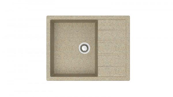 Кухонная мойка Berge 6502 (песочный)