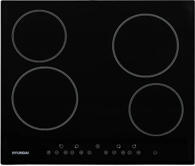 Электрическая варочная панель Hyundai HHE 6450 BG