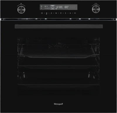 Духовой шкаф Weissgauff EOM 751 PDB Black Edition, чёрный, 72 л, каталитическая очистка, 13 функций