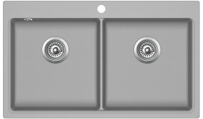 Кухонная мойка Aquasanita Magna SQM200AW (argent 220)